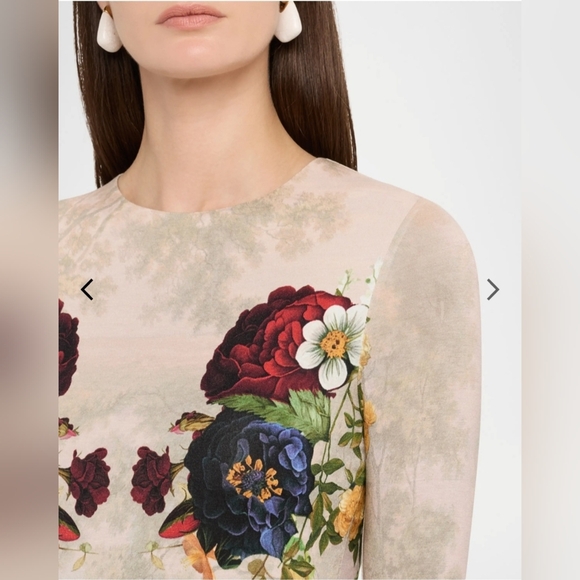 Alice + Olivia Roundneck Dress 2 $595 - Picture 6 of 6